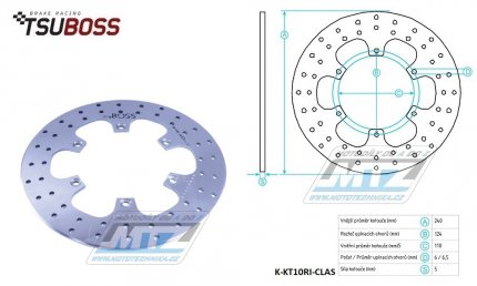 Kotou brzdov (240/110/6D) - KTM 690 Enduro / 08-20 + 690 Supermoto / 07-11 + 690SMC / 08-20 + Super Enduro 950 / 06-08 + Adventure 990 / 06-07 + Husqvarna 701 Spermoto + 701 Enduro