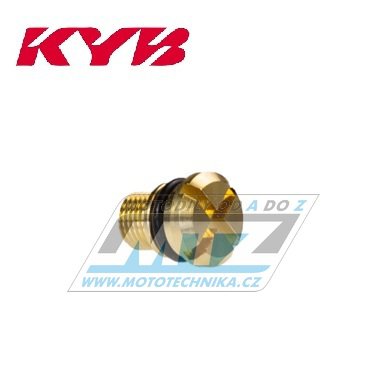 roub pedn vidlice KYB Air Valve Cover Screw PSF1 (zvit M7)