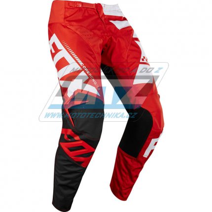 Kalhoty motokros FOX 180 RENNHOSE SAYAK - erven