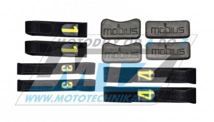 Psky ortz kolen MOBIUS Strap Replacement Kit (sada=pr) - velikost XL