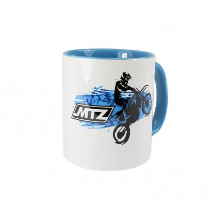 Hrnek MTZ OFFROAD "Vdycky moto" (porcelnov 330ml)