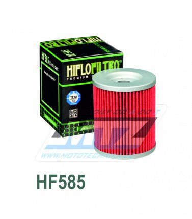 Filtr olejov HF585 (HifloFiltro) - Moto Morini 1200 9 1/2 + 1200 Corsaro + 1200 Corsaro Avio + 1200 Corsaro Veloce + 1200 Granpasso + 1200 Sport