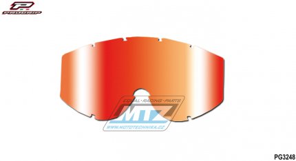 Sklo do brl Progrip 3248 Red Multi-Layered Mirrored Lens - erven, zrcadlov, multicolor