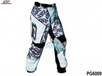 Kalhoty motokros dětské PROGRIP 6009 - bílo-černé - velikost 26