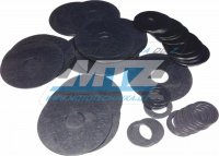 Planžeta pérování Suspension Shim / Flake Valve - rozměry 16x23x0,20mm