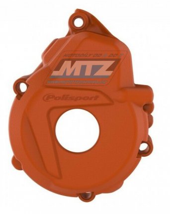 Kryt vka zapalovn KTM 250EXCF+350EXCF / 17-23 + Husqvarna FE250+FE350 / 17-23 + Gas-Gas ECF250+ECF350 - oranov