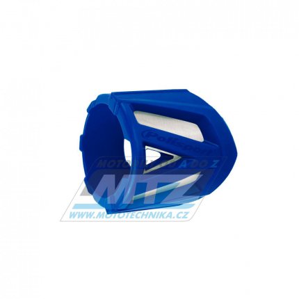 Kryt koncovky vfuku Polisport Silencer Protector 340-400mm - modr