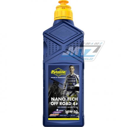 Olej motorov motocyklov Putoline Nano-tech Off road 4+ 15W50 (balen 1L)