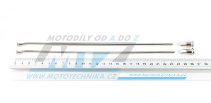 Drt/pice nerezov do kola + Niple 21" - Kawasaki KX125+KX250 / 99-05 + KXF250 / 04-05 + Suzuki RMZ250 / 04-06