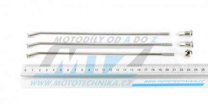 Drt/pice nerezov do kola + Niple 18" - SE250+SE300+SEF250+SEF300+SEF450 / 04-18