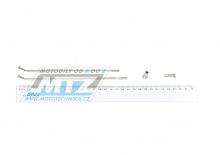 Drt/pice nerezov do kola + Niple 18" - Suzuki DR350 / 90-99 + DR250 / 90-95