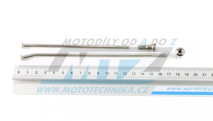 Drt/pice nerezov do kola + Niple 17" - Suzuki DR650 / 90-95