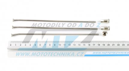 Drt/pice nerezov do kola + Niple 17" - Honda XRV750 Africa Twin / 88-03