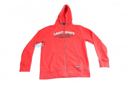 Mikina Scott Hoody s kapucou  - erven - velikost L