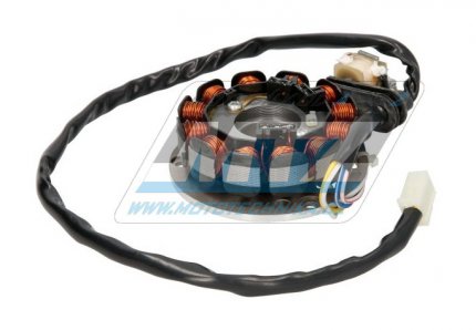 Stator genertoru (alterntor) se snmaem otek pro sktry s motorem AM6 Minarelli