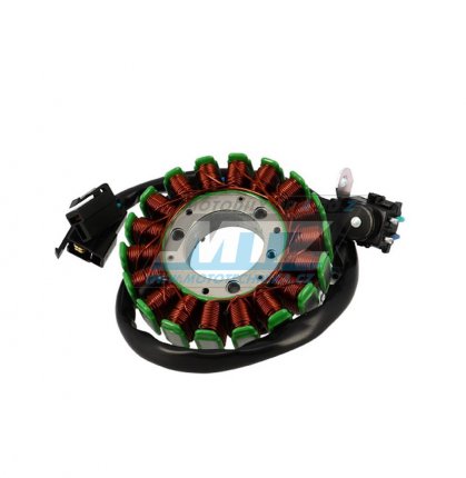 Stator genertoru (alterntor) pro Suzuki GN125 / 94-99 + GZ125 Marauder / 98-11 + TU125 + RV125 Van Van + RV200 Van Van