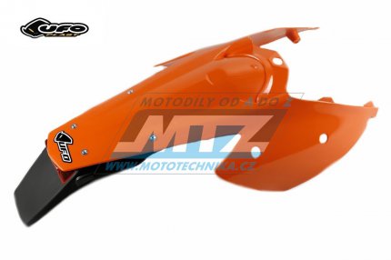 Blatnk zadn s bonicemi vetn svtla KTM 125+200+250+300EXC / 04-07 + 250+400+450+525EXC-Racing / 04-07 - barva oranov