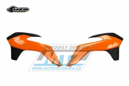 Spojlery KTM 125SX+150SX / 13-15 + 250SX / 13-16 + 250SXF+350SXF+450SXF / 13-15 + 125EXC+200EXC+250EXC+300EXC / 14-16 + 250EXCF+350EXCF+450EXC+500EXC / 14-16  - barva oranovo-ern