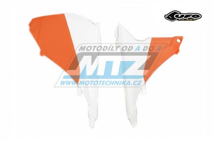 Kryty air-boxu KTM 125SX+150SX / 13-15 + 250SX / 13-16 + 250SXF+350SXF+450SXF / 13-15 - barva oranovo-bl