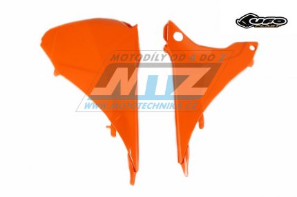 Kryty air-boxu KTM 125+200+250+300EXC / 14-16 + 250+350+450+500EXCF / 14-16 - barva oranov