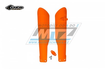 Kryty pednch vidlic KTM 125+150+250SX / 15-22 + 250+350+450SXF / 15-22 + 125+200+300EXC / 16-22 + 250+350+450+500EXC / 16-22 + Husqvarna TC125+250+FC250+350+450 / 15-22 + TE125+250+300+FE250+350+450+501 / 16-22 + Sherco - barva FLUO oranov (neon