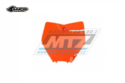 Tabulka pedn KTM 125SX+150SX / 16-18 + 250SX / 17-18 + 250SXF+350SXF+450SXF / 16-18 - barva FLUO oranov (neon oranov)