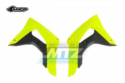 Spojlery Honda CRF450R / 17-20 + CRF250R / 18-20 - barva FLUO lut (neon lut) - ern