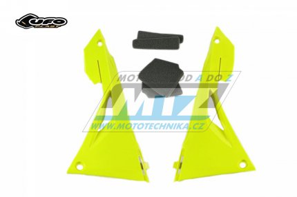 Kryt air-boxu Honda CRF450R / 17-20 + CRF250R / 18-20 - barva FLUO lut (neon lut)