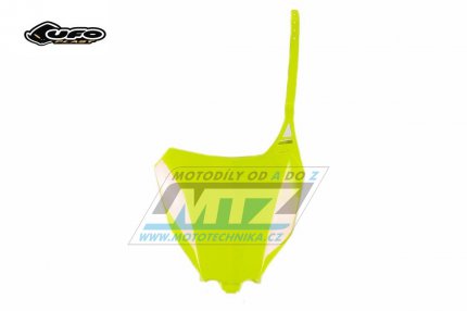 Tabulka pedn Honda CRF450R / 17-20 + CRF250R / 18-20 - barva FLUO lut (neon lut)