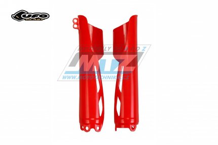 Kryty pednch vidlic Honda CRF450R / 19-25 + CRF250R / 19-25 + CRF250L+CRF300L - barva erven