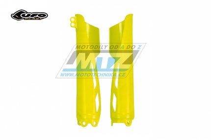 Kryty pednch vidlic Honda CRF450R / 19-25 + CRF250R / 19-25 + CRF250L+CRF300L - barva FLUO lut (neon lut)