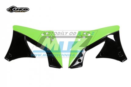 Spojlery Kawasaki KXF250 / 09+12 - barva zeleno-ern