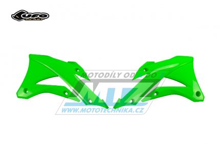 Spojlery Kawasaki KX85 / 14-21 - barva FLUO zelen (neon zelen)