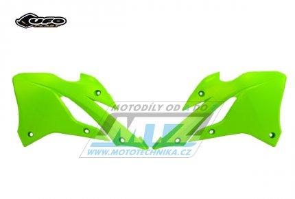 Spojlery Kawasaki KX85 / 22-25 - barva FLUO zelen (neon zelen)