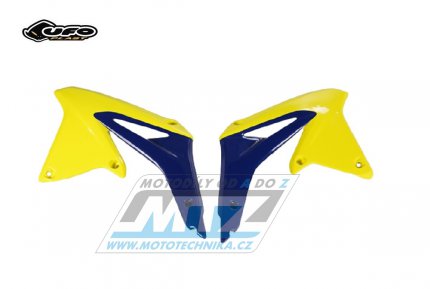 Spojlery Suzuki RMZ450 / 08-17 - barva luto-modr