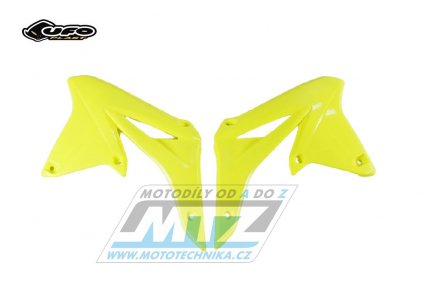 Spojlery Suzuki RMZ250 / 10-18 - barva FLUO lut (neon lut)