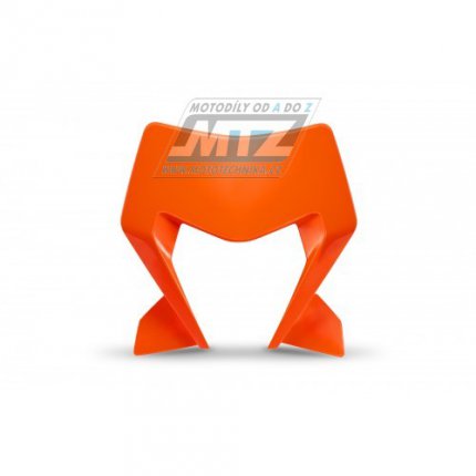 Maska pednho svtla KTM EXC+EXCF / 24 (bez svtla) - barva oranov (neon oranov)