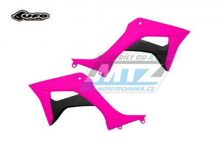 Spojlery Honda CRF110F / 19-25 - barva FLUO rovo-ern (neon rovo-ern)