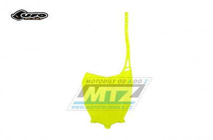 Tabulka pedn Honda CRF110F / 19-25 - barva FLUO lut (neon lut)