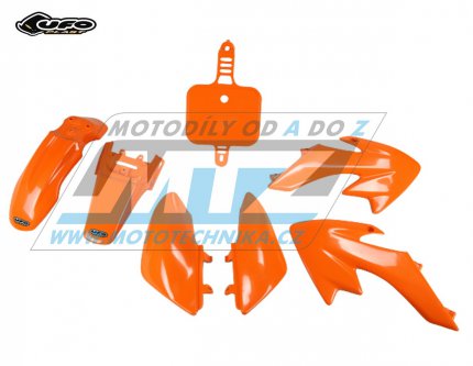 Sada plast Honda CRF50 / 04-23 - barva oranov