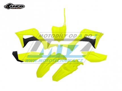 Sada plast Honda CRF110F / 19-25 - barva FLUO lut (neon lut)