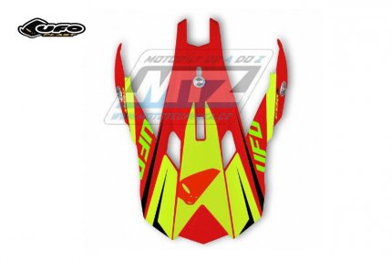 Kilt na pilbu UFO Interceptor 2 Genix Red HE053 - UFO Helmet Peak