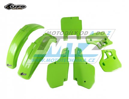 Sada plast Kawasaki KX500 / 93-95 - barva zelen