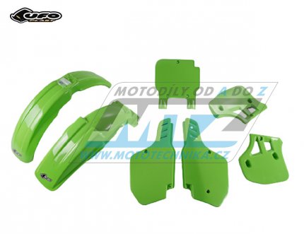 Sada plast Kawasaki KX250 / 89 + KX500 / 89-92 - barva zelen