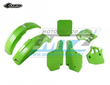 Sada plast Kawasaki KX250+KX500 / 88 - barva zelen