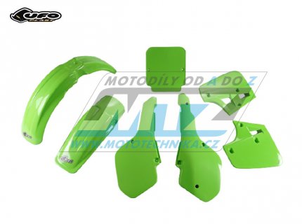 Sada plast Kawasaki KX250+KX500 / 87 - barva zelen