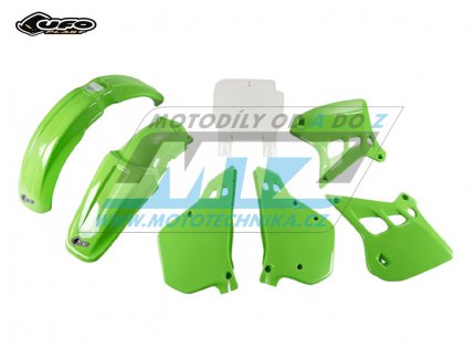 Sada plast Kawasaki KX125 / 90-91 - originln barvy - oem 90