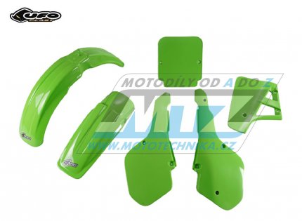 Sada plast Kawasaki KX125 / 87 - barva zelen