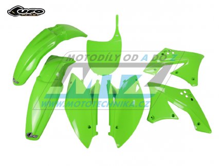 Sada plast Kawasaki KXF250 / 10-11 - barva zelen