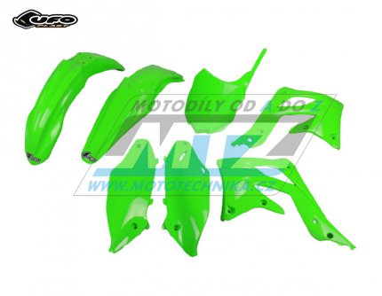 Sada plast Kawasaki KXF450 / 13-15 - barva zelen